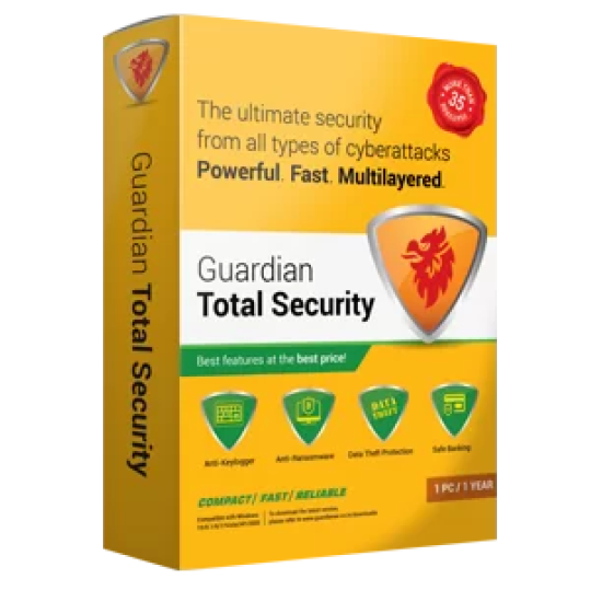 Renew Guardian Total Security 1 User 1 Year