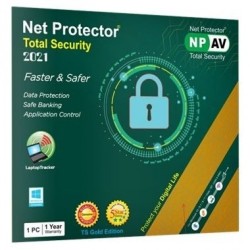 Net Protector Total Security ( NPAV ) Gold Edition 1 PC 1 Year