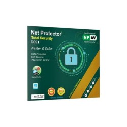 Net Protector Total Security ( NPAV ) Gold Edition 1 PC 1 Year