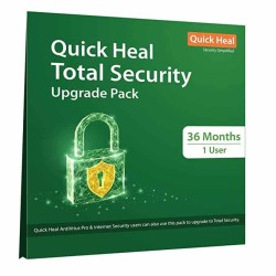 Renewal Quick Heal Total Security 1 PC 3 Year
