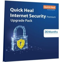 Renewal Quick Heal Internet Security 1 PC 3 Year