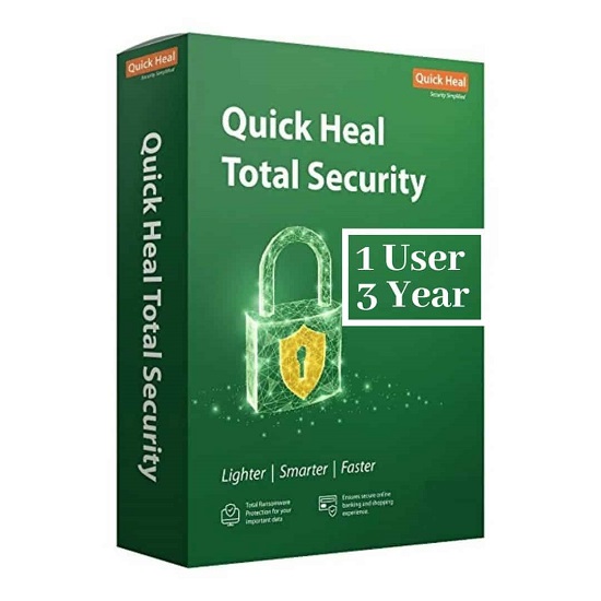 Quick Heal Total Security 1 PC 3 Year