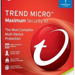 Trend Micro Maximum Security 1 User 1 Year